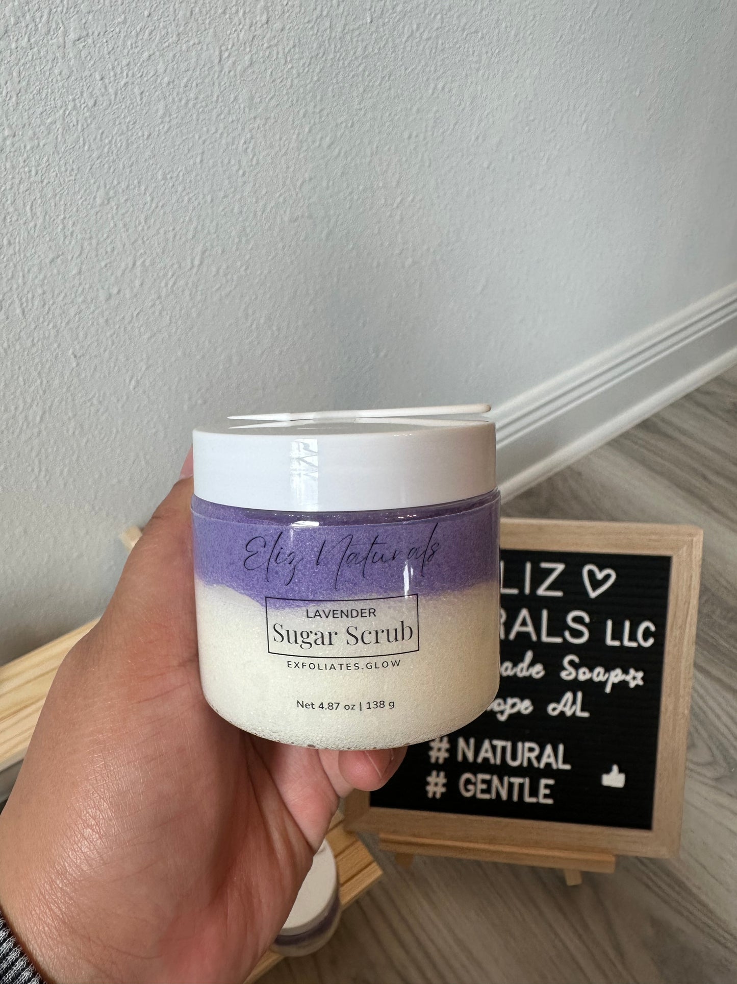Lavender Sugar Scrub