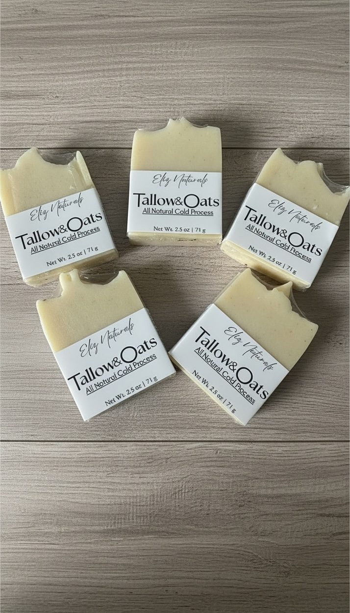 Tallow with Oats Soap Ready by JUNE 16